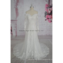 Sexy Backless Meerjungfrau Full Lace Brautkleid